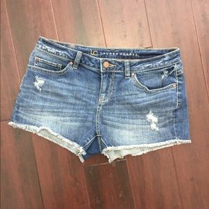 LC Lauren Conrad jean shorts